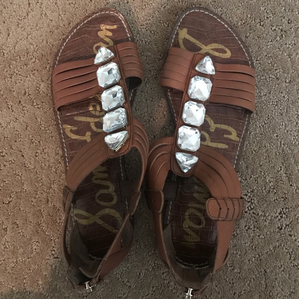 Sam Edelman jeweled sandal